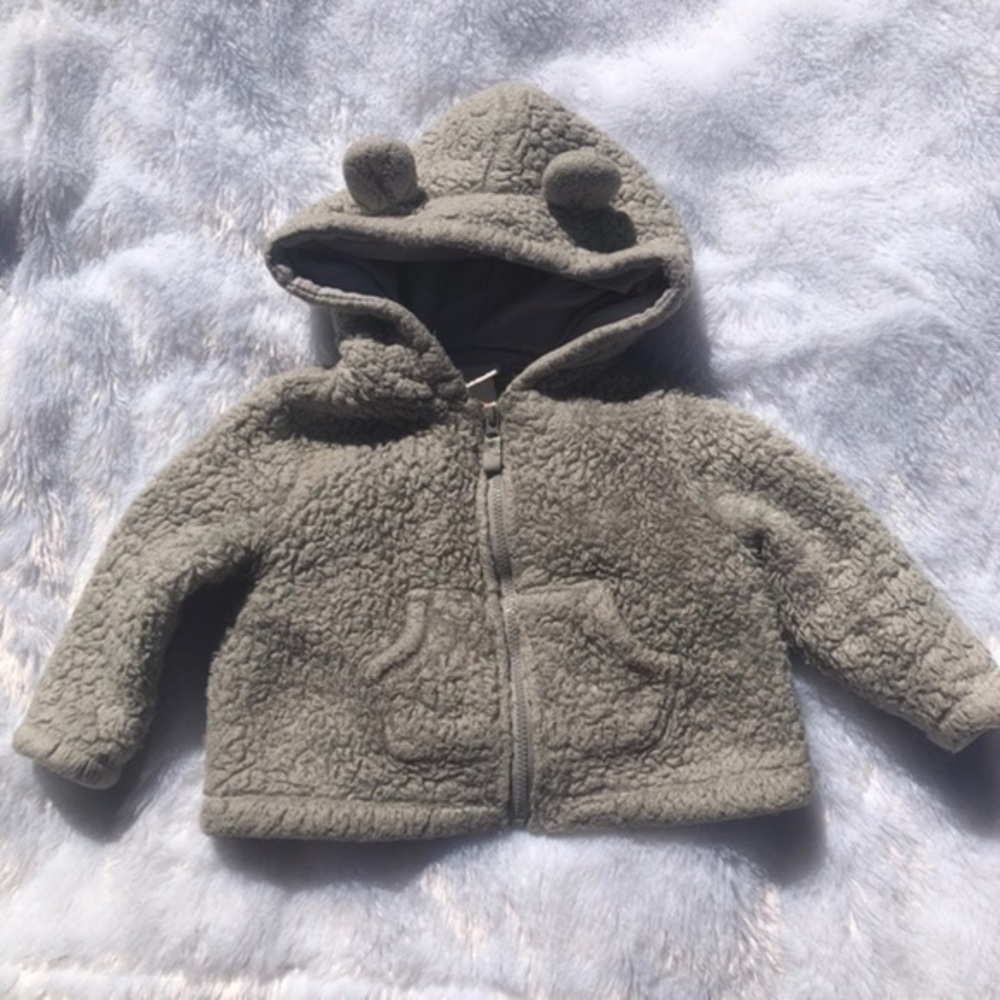 Grey Jacket 6-9mo    BBB2